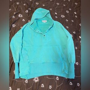 BUCKETLIST Teal Pullover Hoodie